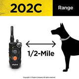 Dogtra 202C Two Dog Remote Training Collar - 1/2 Mile Range, Rechargeable, Waterproof - Plus 1 iClick Training Card, Jestik Click Trainer - Value Bundle