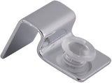 4 Size 4Pcs Stainless Steel Aquarium Fish Tank Glass Cover Support, Stainless Steel Fish Tank Cover Holder Anti-Slip Fish Tank Holders Aquarium Accessories Universal Lid Clips(6mm)