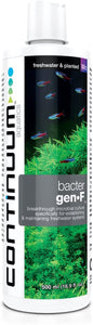 Continuum Aquatics Bacter Gen F - Water Conditioner for Establishing & Maintaining Freshwater Systems, 20 Liter (QBGF20L)
