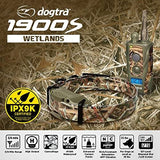 Dogtra 1900S WETLANDS Camo Remote Training Collar - 3/4 Mile Range, IPX9K Waterproof, Rechargeable, 127 Training Levels, Vibration - includes PetsTEK Dog Training Clicker