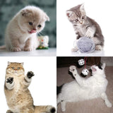 Scratching Post Cat Tower Activity Centre,Small Three-Story Cat Climbing Frame Cat Tree, Creative Cute Mushroom-Shaped Cat House, Butterfly Flower Resting Platform, Sisal Scratching Post