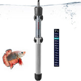HITOP 25W 50W Adjustable Aquarium Heater, Submersible Fish Tank Heater Thermostat with Suction Cup (50W)