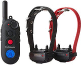 Educator PE-900 Pro 1/2 Mile E-Collar Remote Dog Training Collar With Vibration, Tapping Sensation and Pavlovian Stimulation , Black