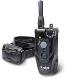 Dogtra 200C Remote Training Collar - 1/2 Mile Range, Waterproof, Rechargeable, 100 Training Levels, Vibration - Includes PetsTEK Dog Training Clicker