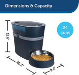 PetSafe Smart Feed Automatic Dog and Cat Feeder - Smartphone - Wi-Fi Enabled for iPhone and Android Smartphones