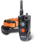 Dogtra 202C Two Dog Remote Training Collar - 1/2 Mile Range, Rechargeable, Waterproof - Plus 1 iClick Training Card, Jestik Click Trainer - Value Bundle