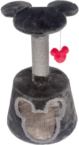 Penn-Plax Disney Cubical Cat Condo with Lounging Towers, Sisal Scratching Posts, and Swatting Toy – Bring The Magic of Disney into Your Home – Gray
