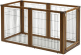 Richell 3-in-1 Convertible Elite Pet Gate, 6-Panel