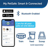 PetSafe SMART DOG Training Collar – Uses Smartphone as Handheld Remote Control – Tone, Vibration, 1-15 Levels of Static Stimulation – Bluetooth Wireless System – All in One Pet Training Solution