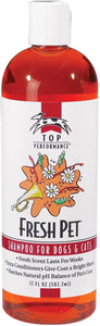 Top Performance Fresh Dog and Cat Shampoo, 5-Gallon
