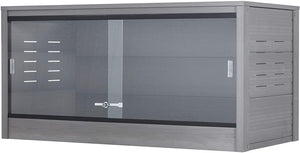 New Age Pet ECOFLEX 36"" Mojave Reptile Habitat Lounge, Grey, Medium (EHRML17-05M)
