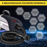 Dog Dryer, Professional Dog Hair Dryer With Led Screen 8 Adjustable Speeds & Temp Dog Blow Dryer High Velocity Low-Noise Pet Hair Force Dryer For Cat Small Large Dog Pet Grooming Dryer Blower 3.2HP