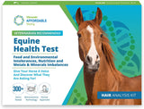 5Strands Equine Health Test: Food Intolerance, Environment Intolerance, Nutrition, Metals and Minerals - at Home Dog or Cat Hair Sample Collection Kit, Results in 7 Days Works for All Ages and Breeds