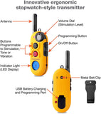 Educator EZ-900 Easy 1/2 Mile E-Collar Remote Dog Training Collar With Vibration, Tapping Sensation and Pavlovian Stimulation