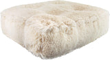 Bessie and Barnie Blondie Luxury Shag Extra Plush Faux Fur Rectangle Pet/Dog Bed (Multiple Sizes)