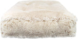 Bessie and Barnie Blondie Luxury Shag Extra Plush Faux Fur Rectangle Pet/Dog Bed (Multiple Sizes)