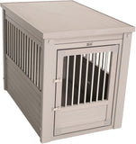New Age Pet ecoFLEX Pet Crate/End Table, Medium, Grey