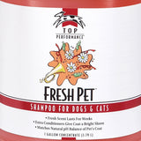 Top Performance Fresh Dog and Cat Shampoo, 5-Gallon