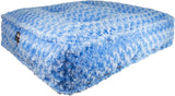 Bessie and Barnie Blue Sky Luxury Extra Plush Faux Fur Rectangle Pet/Dog Bed (Multiple Sizes)