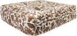 Bessie and Barnie Giraffe Luxury Extra Plush Faux Fur Rectangle Pet/Dog Bed (Multiple Sizes)