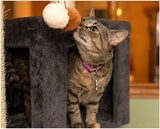 Armarkat Real Wood Griant Cat Tower with Condos for Multiple Cats A8104