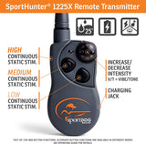 SportDOG Brand SportHunter Family Remote Trainers - Including New X-Series - Waterproof, Rechargeable Dog Training Collars with Static, Vibrate, and Tone - Up to 1 Mile Range, ¾ Mile Range
