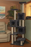 Armarkat Real Wood Griant Cat Tower with Condos for Multiple Cats A8104