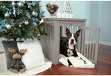 New Age Pet ecoFLEX Pet Crate/End Table, Medium, Grey