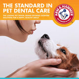 Arm & Hammer for Pets Fresh Breath Kit for Dogs | Contains Toothpaste, Toothbrush & Fingerbrush | Reduces Plaque & Tartar Buildup | Safe for Puppies, 3-Piece Kit, Chicken Flavor | 48 Pack