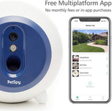Dog Treat Dispenser with Camera WiFi Full HD Pet Monitor 2-Way Audio Night Vision Mobile App Control Remote Treat Tossing for Dogs and Cats