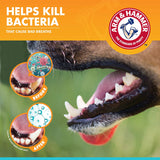 Arm & Hammer for Pets Fresh Breath Kit for Dogs | Contains Toothpaste, Toothbrush & Fingerbrush | Reduces Plaque & Tartar Buildup | Safe for Puppies, 3-Piece Kit, Chicken Flavor | 48 Pack