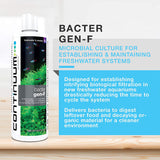 Continuum Aquatics Bacter Gen F - Water Conditioner for Establishing & Maintaining Freshwater Systems, 20 Liter (QBGF20L)