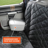 4Knines Floor Hammock for Crew Cab Trucks (Black, Passenger Side Split).