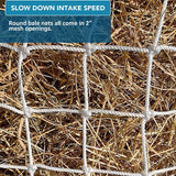 Harrison Howard EpiWrap Bale Hay Net 4' x 5' Large Bale Slow Feed Hay Net