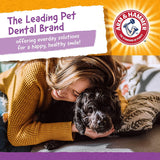 Arm & Hammer for Pets Nubbies Dental Treats for Dogs | Dental Chews Fight Bad Breath, Plaque & Tartar Without Brushing | Bacon Flavor Value Bucket, 139 Pcs - 6 Pack