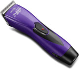 Andis 68205 Cordless Pulse Ion Adjustable Blade Clipper, Professional Animal/Dog Grooming, Blue, RBC
