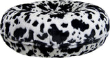 BESSIE AND BARNIE Signature Spotted Pony Luxury Extra Plush Faux Fur Bagel Pet/Dog Bed (Multiple Sizes), L - 42"