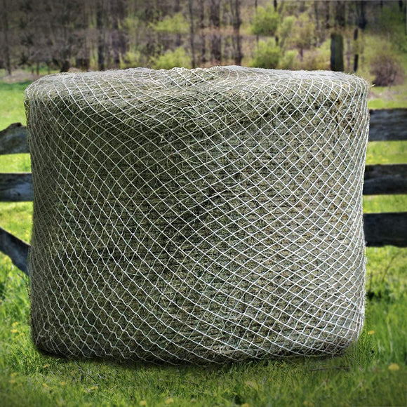 Harrison Howard EpiWrap Bale Hay Net 4' x 5' Large Bale Slow Feed Hay Net