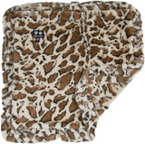 BESSIE AND BARNIE Giraffe (Ruffles) Luxury Ultra Plush Faux Fur Pet, Dog, Cat, Puppy Super Soft Reversible Blanket (Multiple Sizes), XXL - 84" x 60"